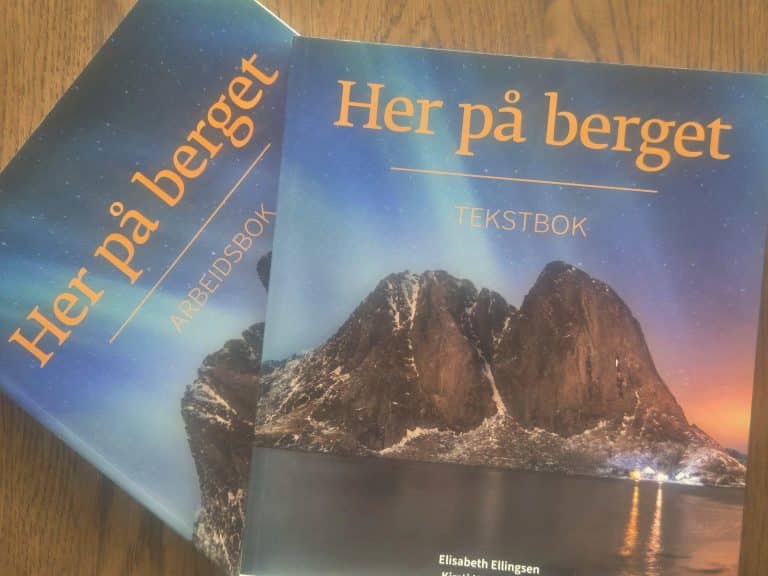 Her pa berget